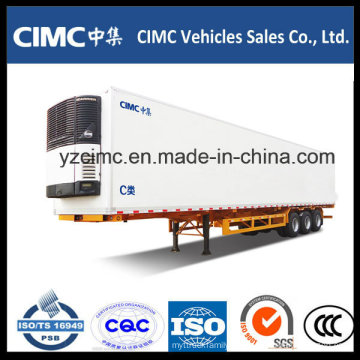 Cimc 3 eje 40FT remolque refrigerado para la venta caliente